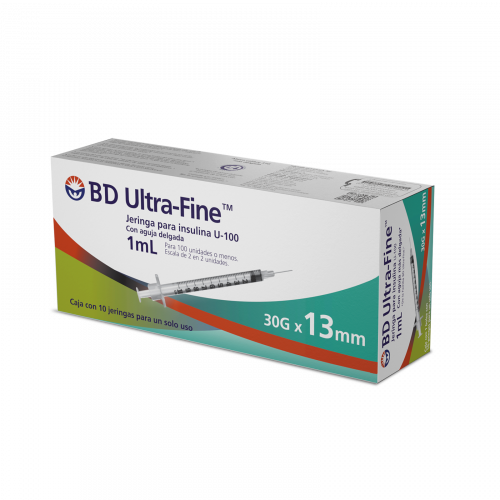 Jeringa de 1 ML Ultra-Fine BD