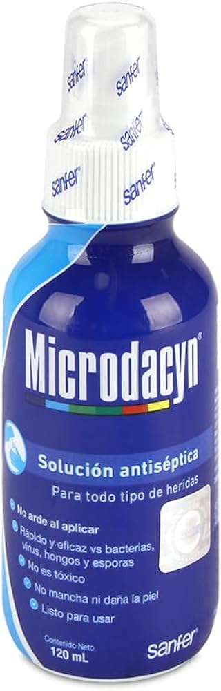 Microdacyn Solución Antiseptica Spray 120 ML