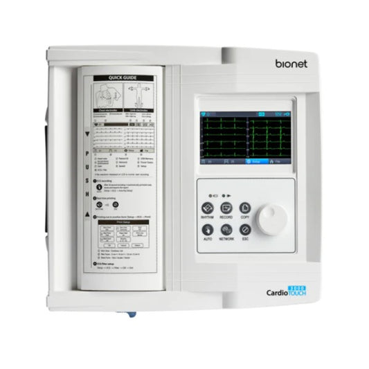 Electrocardiógrafo 12 canales, mod. ECG 3000, mca. BIONET