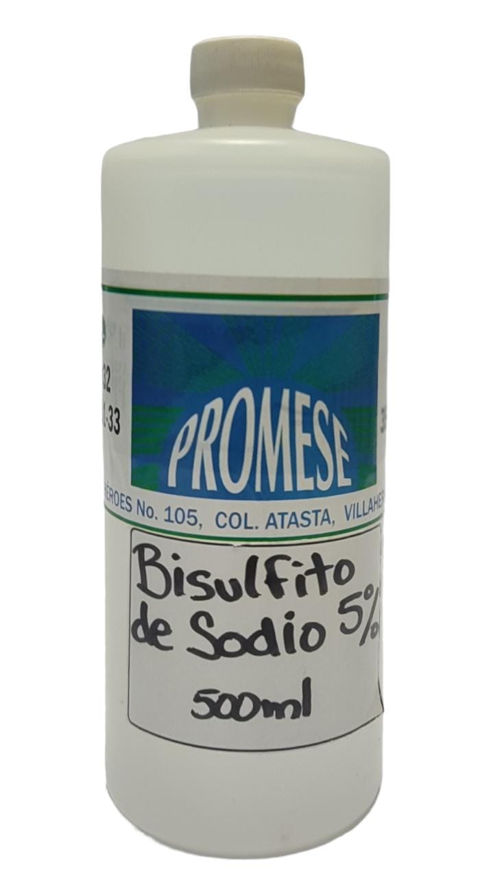 Bisulfito de sodio 5% 500ml