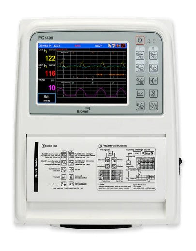 Monitor Fetal Gemelar, mod. FC-1400, mca. BIONET