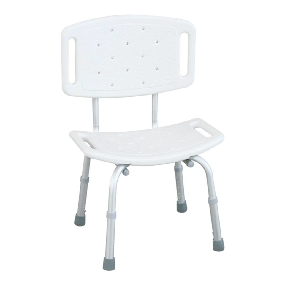 Asiento para baño con respaldo